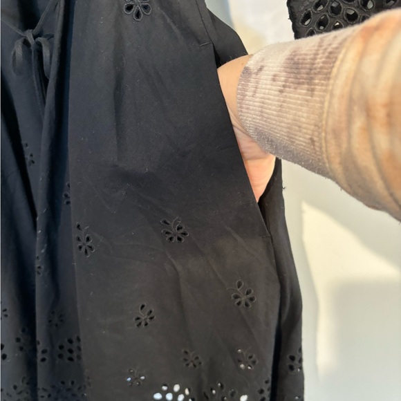 Theory Kalsingas Eyelet Dress 100% Cotton - Picture 8 of 9